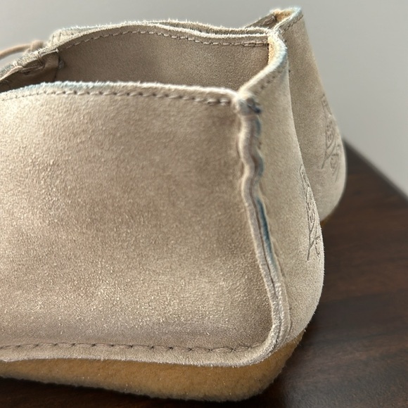 Clarks Originals Fairway Field leather suede moccasin Loafer 6.5 - Picture 8 of 11